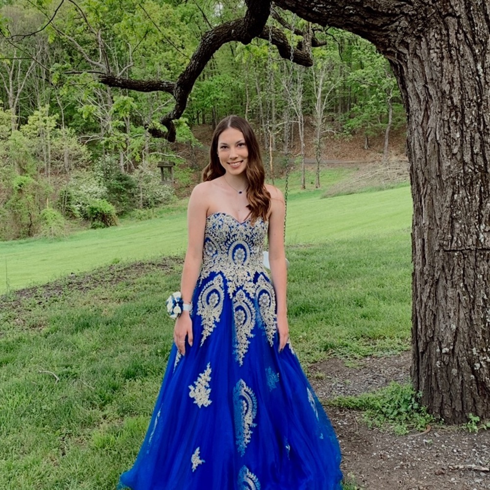Royal Blue Prom Dress